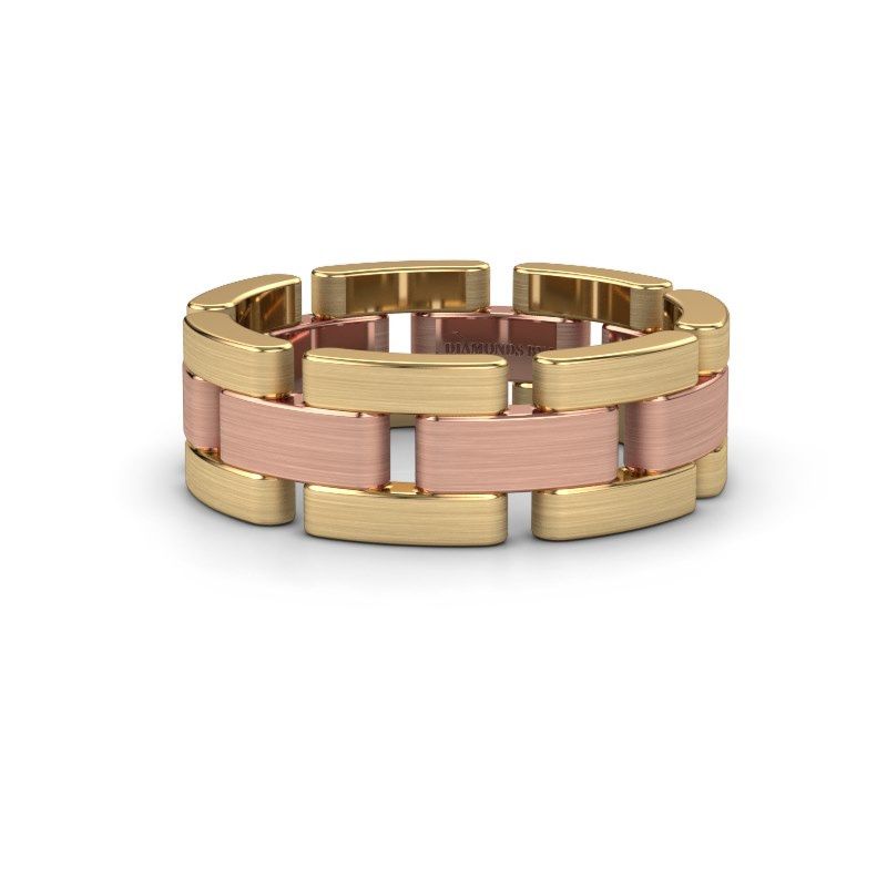 Image of Friendship ring WH2078L17BPM<br/>585 rose gold ±7x2 mm