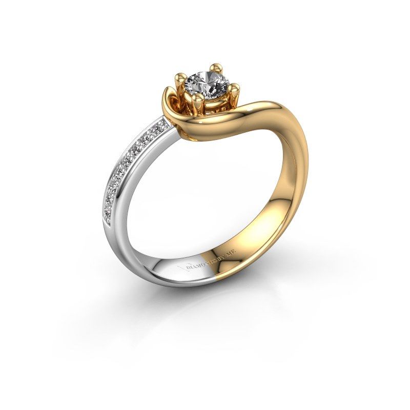 Afbeelding van Verlovingsring Ceylin 585 goud diamant 0.25 crt