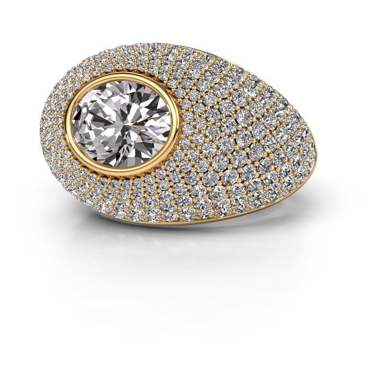 Afbeelding van Ring Armida<br/>585 goud<br/>diamant 4.828 crt
