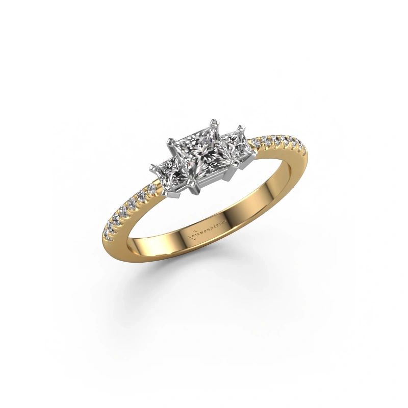 Verlovingsring Dorla 585 goud diamant 0.71 crt