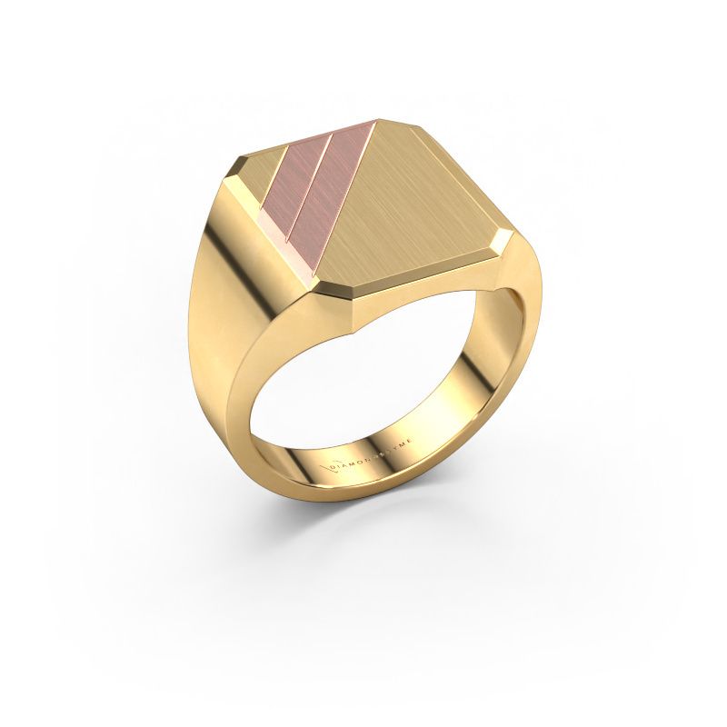 Signet ring Jack 3 585 gold
