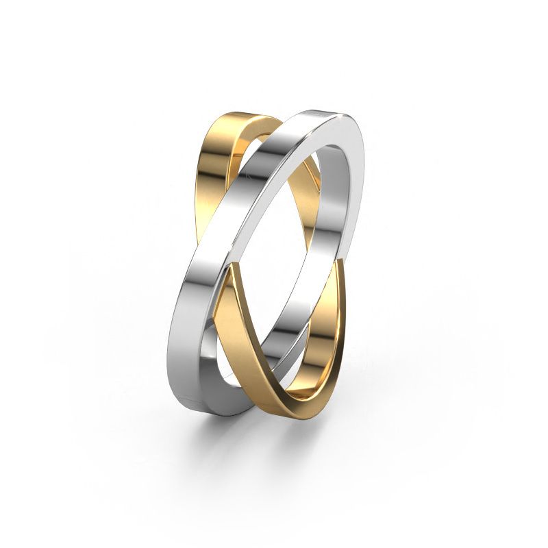 Ehering WHM0079M 585 Weißgold ±9x2.4 mm