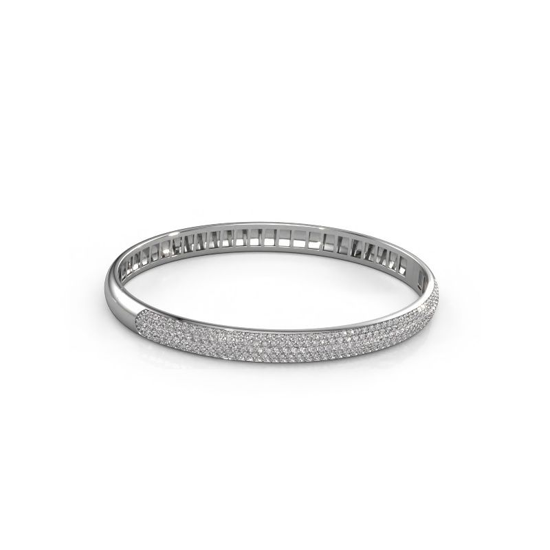 Bracelet Emely 6mm 585 white gold lab grown diamond 2.013 crt
