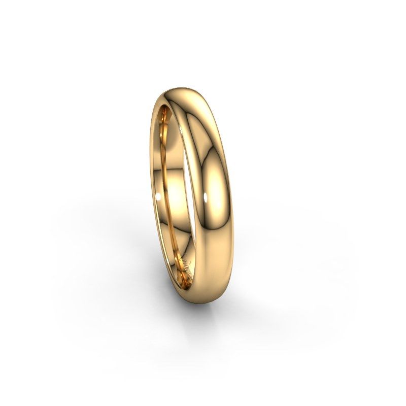 Image of Wedding ring WH0100M34BP<br/>585 gold ±4x2 mm