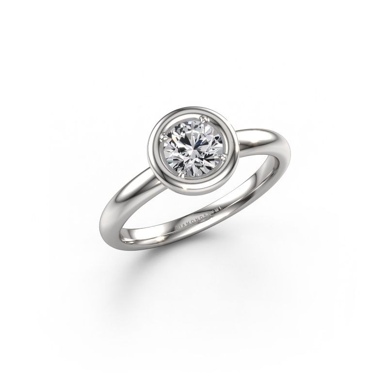Verlobungsring Noa RND 950 Platin Lab-grown Diamant 0.60 crt
