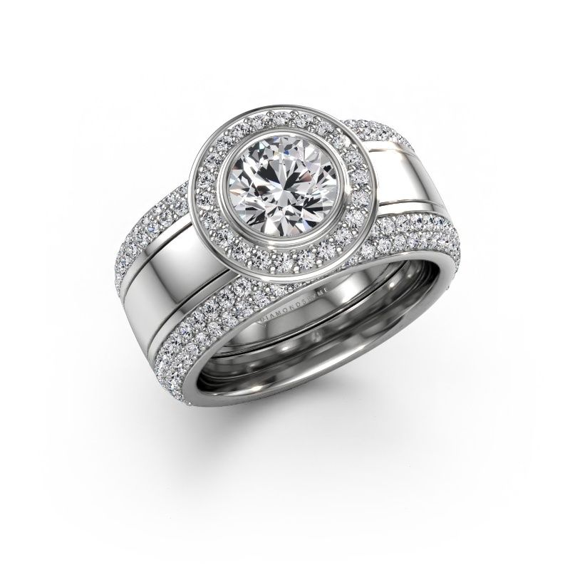 Ring Roxie 950 Platin Lab-grown Diamant 2.06 crt