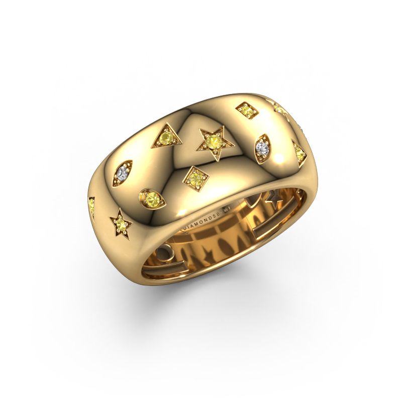 Ring Sasha 1 585 gold diamond 0.03 crt