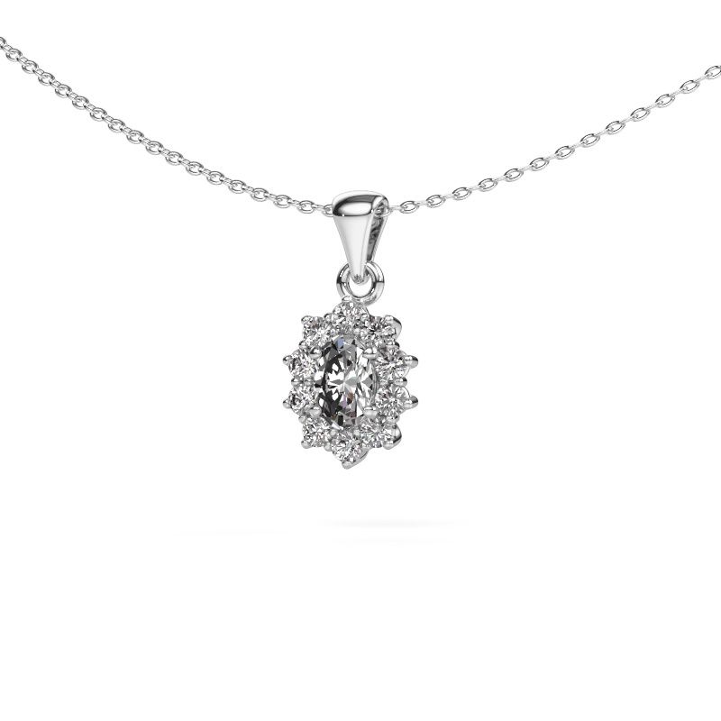 Anhänger Leesa 585 Weißgold Diamant 0.70 crt