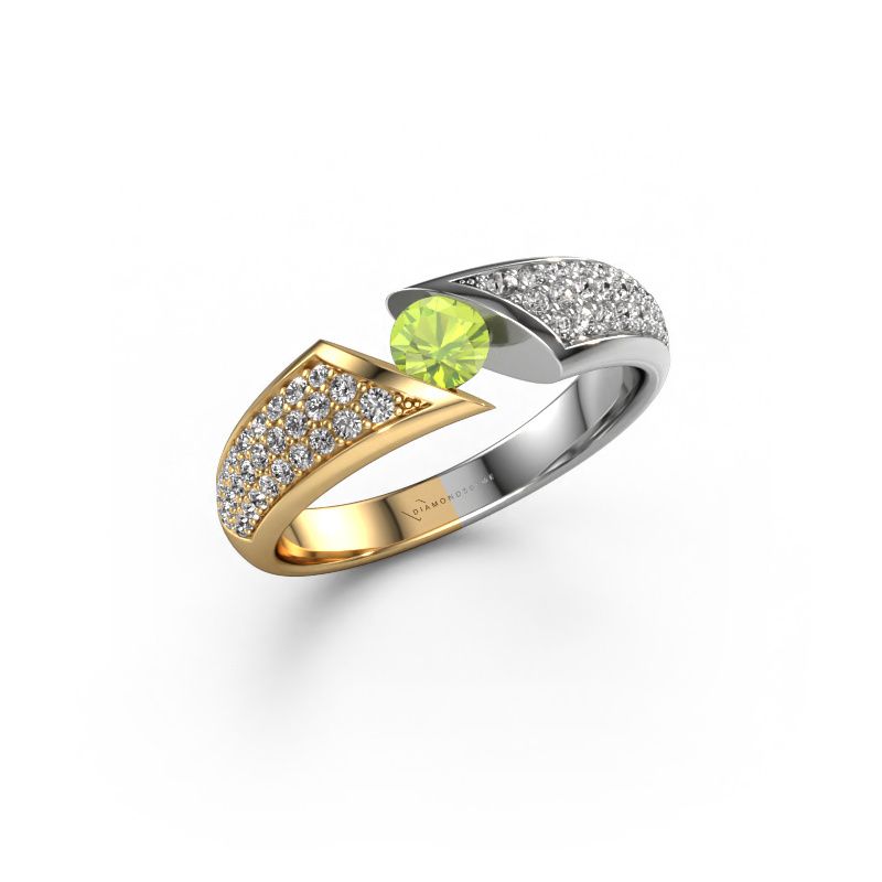 Ring Hojalien 3 585 gold peridot 4 mm