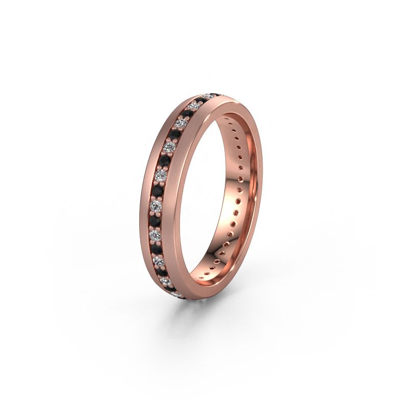 Alliance WH0103L24BM 585 or rose diamant noir 0.484 crt ±4x2 mm