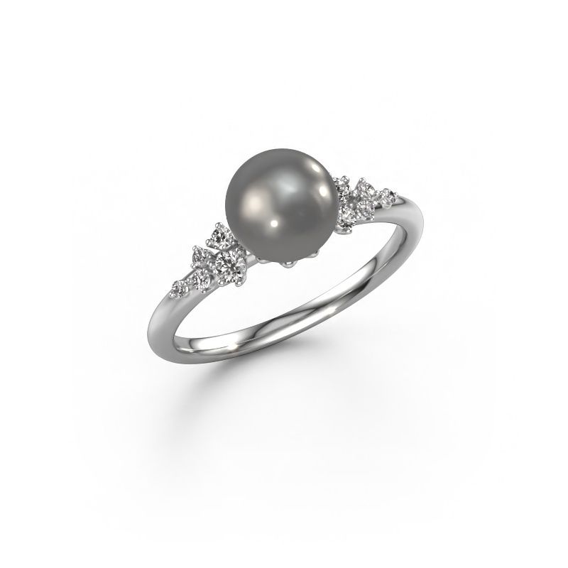 Ring Royce PRL 950 platinum grey pearl 7 mm