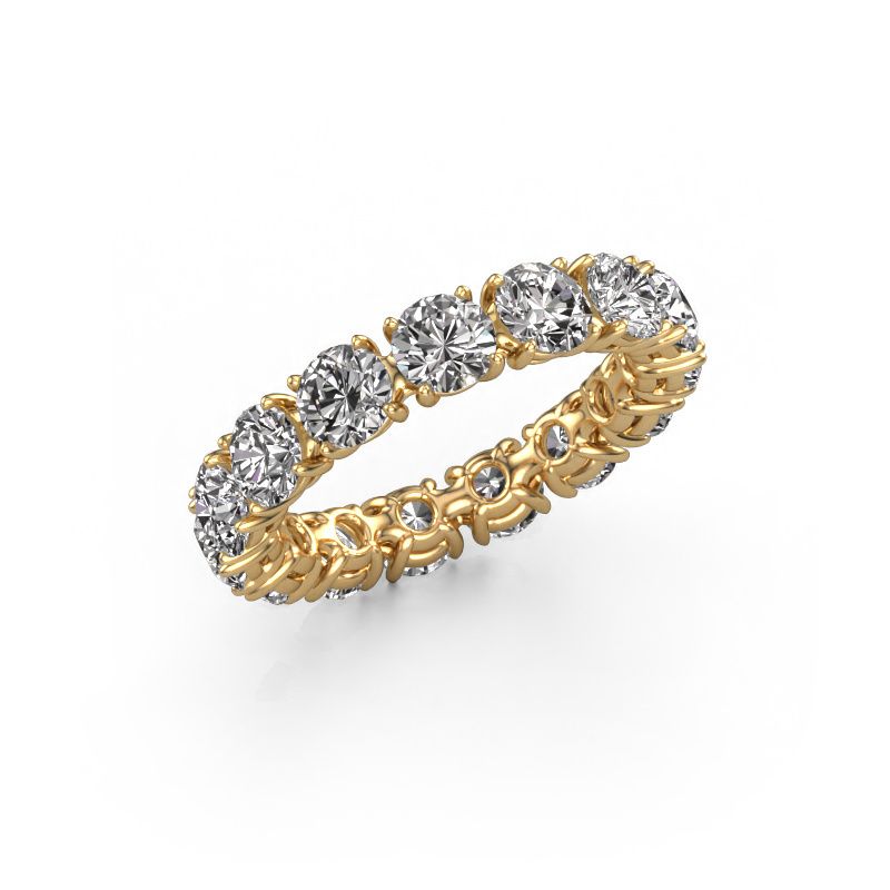 Ring Vivienne 4.2 585 gold lab grown diamond 4.50 crt