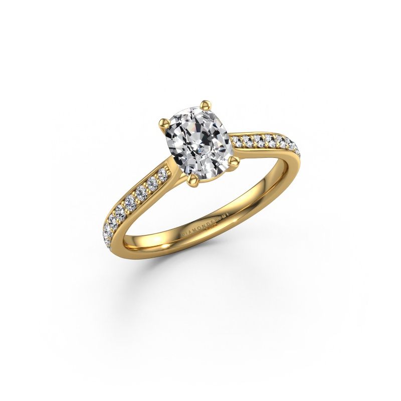 Engagement ring Mignon CSH 2 585 gold lab grown diamond 1.00 crt