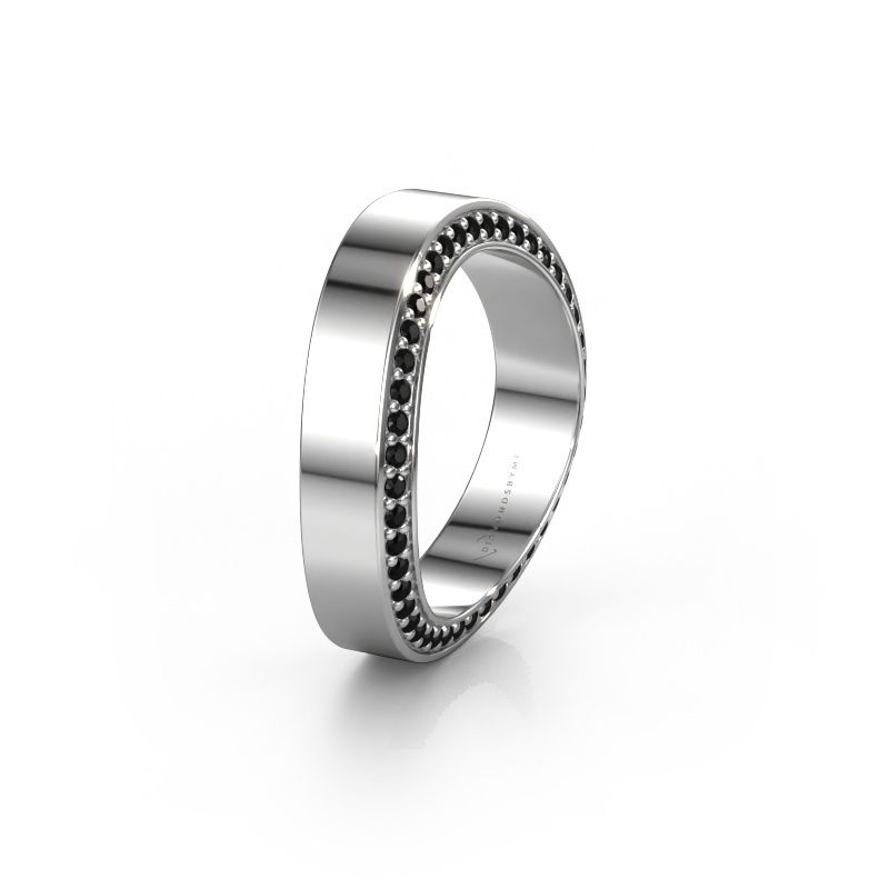 Ehering WH2027BM 585 Weißgold Schwarz Diamant 0.396 crt ±5x2.2 mm