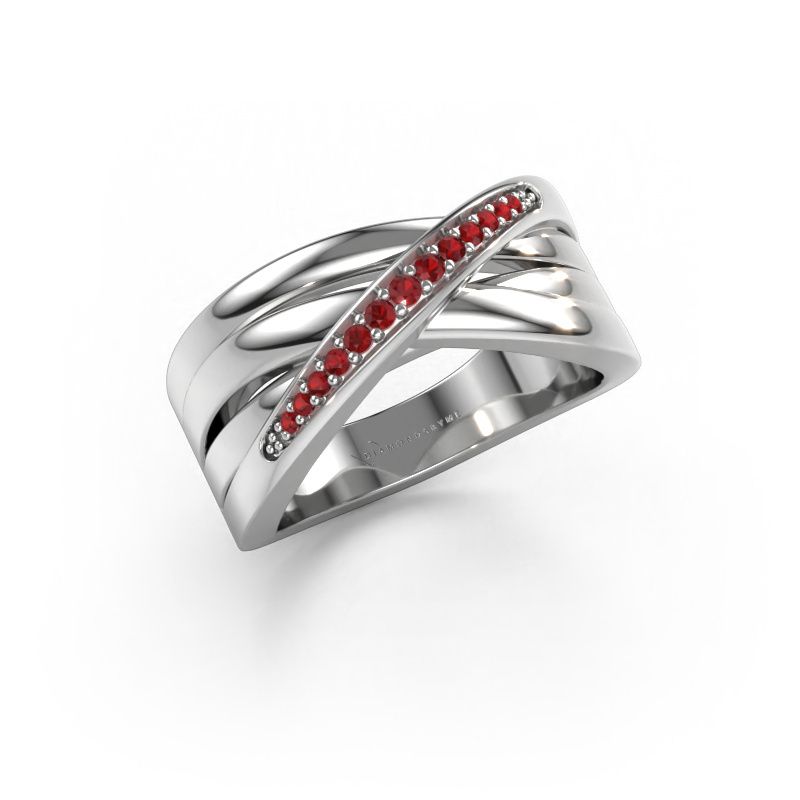 Ring Renna 2 950 platinum ruby 1 mm
