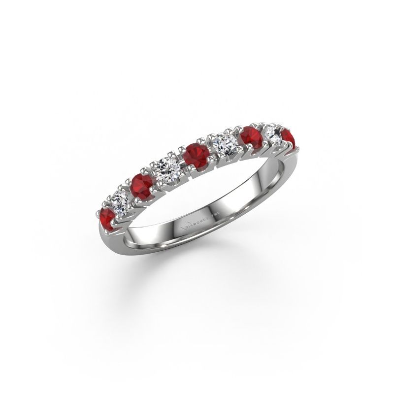 Ring Rianne 9 950 Platin Rubin 2.4 mm