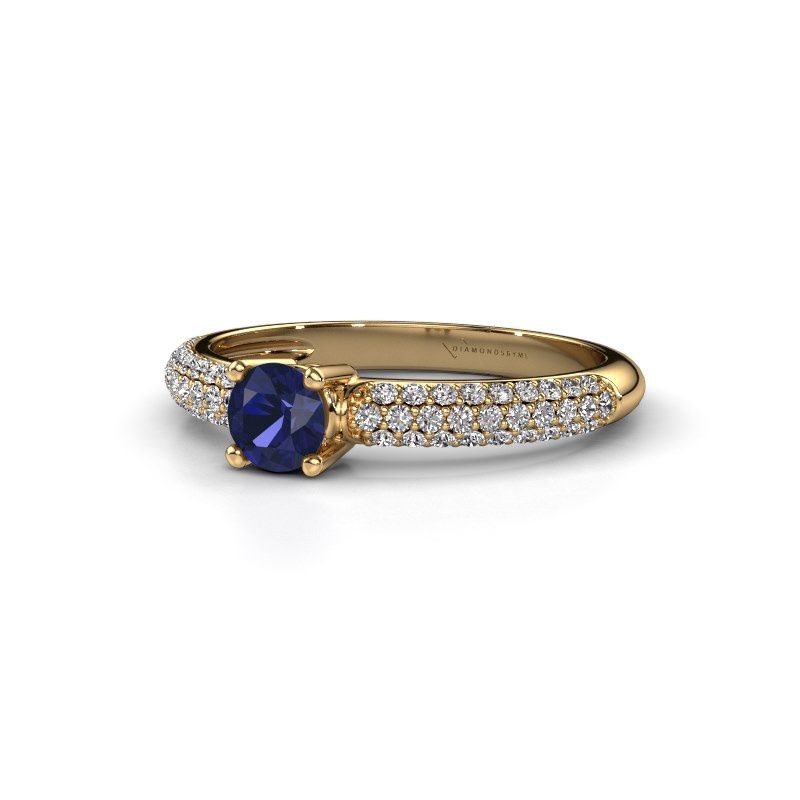 Image of Ring Marjan<br/>585 gold<br/>Sapphire 4.2 mm