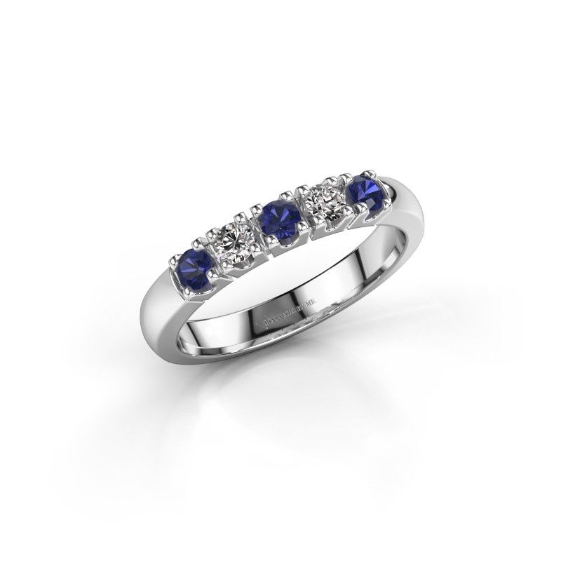Image of Ring Rianne 5<br/>950 platinum<br/>Sapphire 2.7 mm
