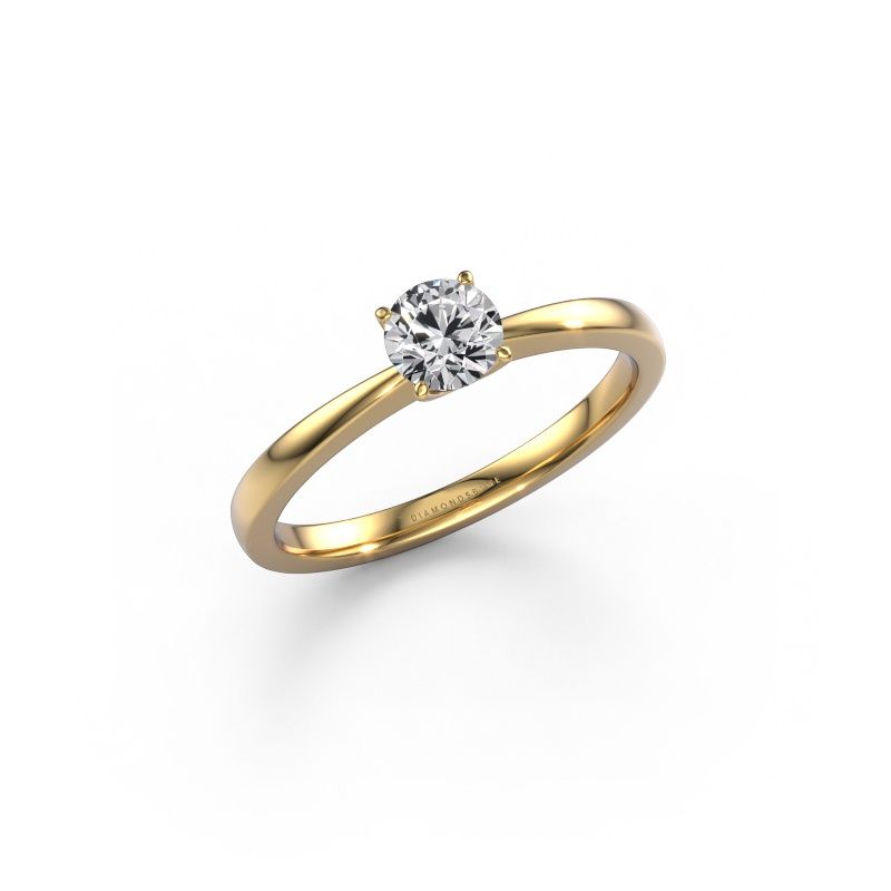 Verlovingsring Kitty 585 goud diamant 0.40 crt