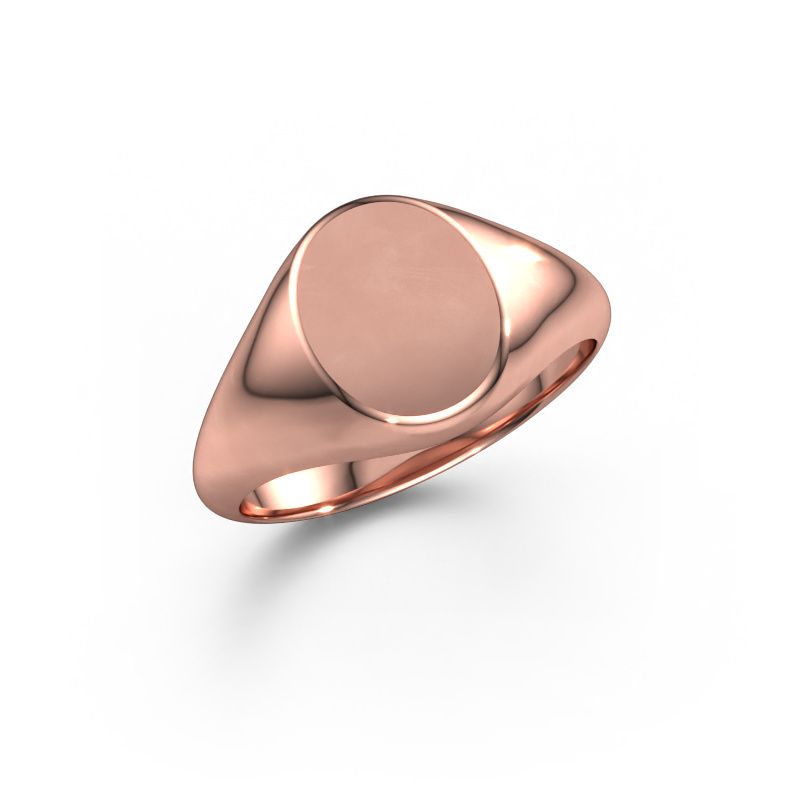 Signet ring Rochelle 2 585 rose gold
