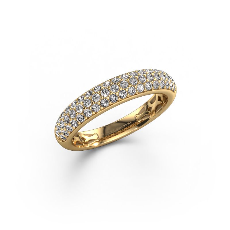 Ring Emely 4 585 gold lab grown diamond 0.626 crt