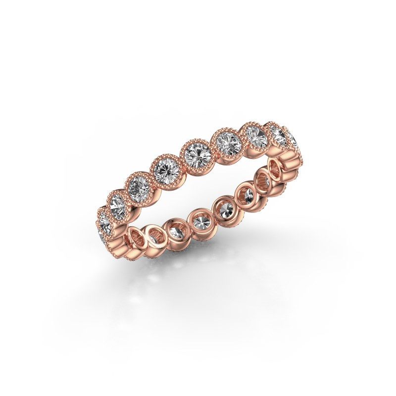 Image of Ring mariam 0.05<br/>585 rose gold<br/>Lab-grown diamond 1.10 crt