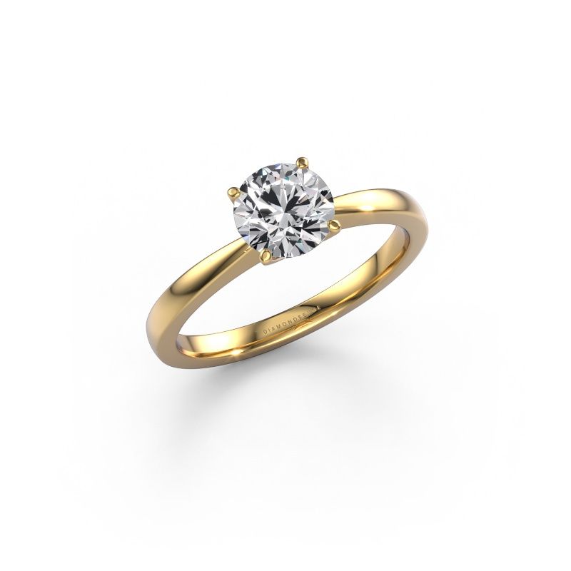 Engagement ring Kitty 585 gold lab grown diamond 0.60 crt
