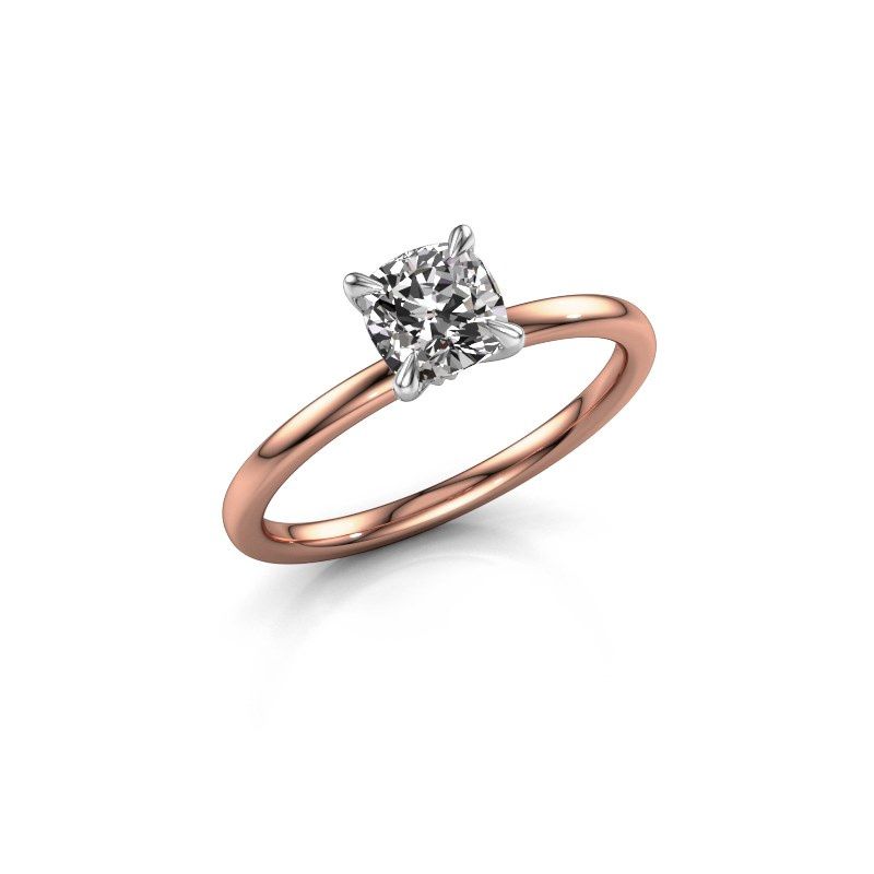 Afbeelding van Verlovingsring Crystal CUS 1 585 rosé goud lab-grown diamant 1.00 crt