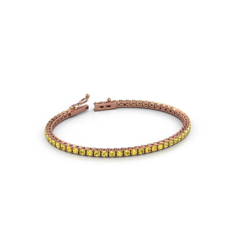 Tennisarmband Shirley 2.7 585 rosé goud 2.7 mm