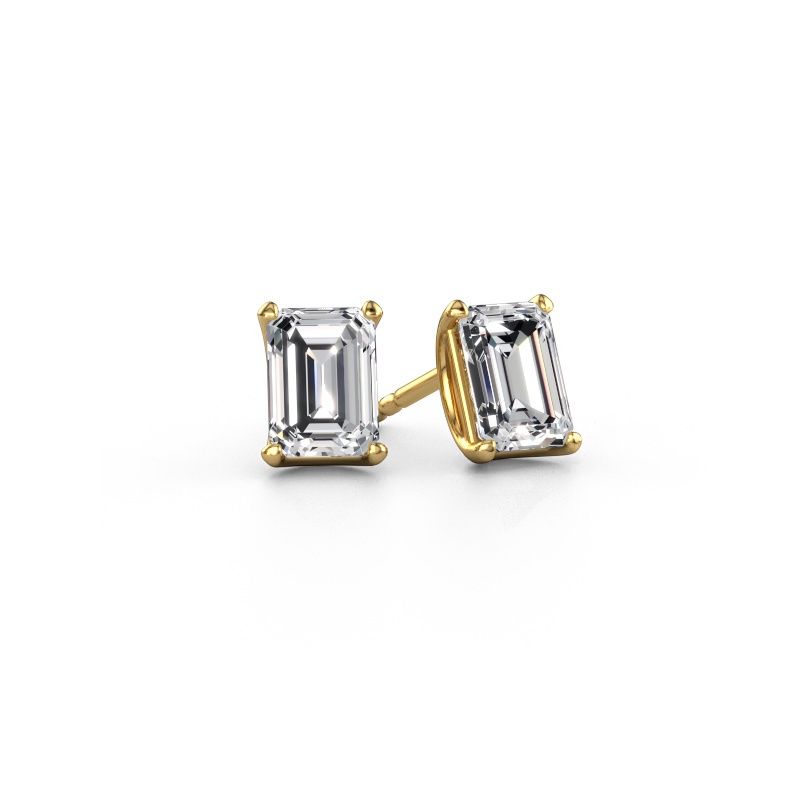 Oorstekers Sam EME 585 goud lab-grown diamant 2.30 crt