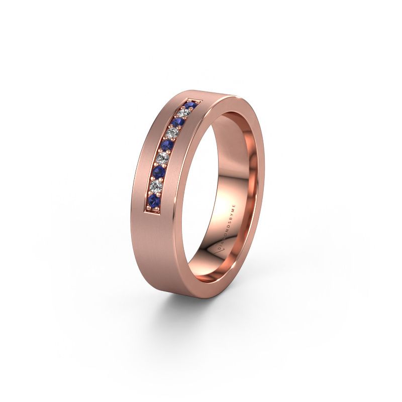 Ehering WH0113L15BM 585 Roségold Saphir ±5x2 mm