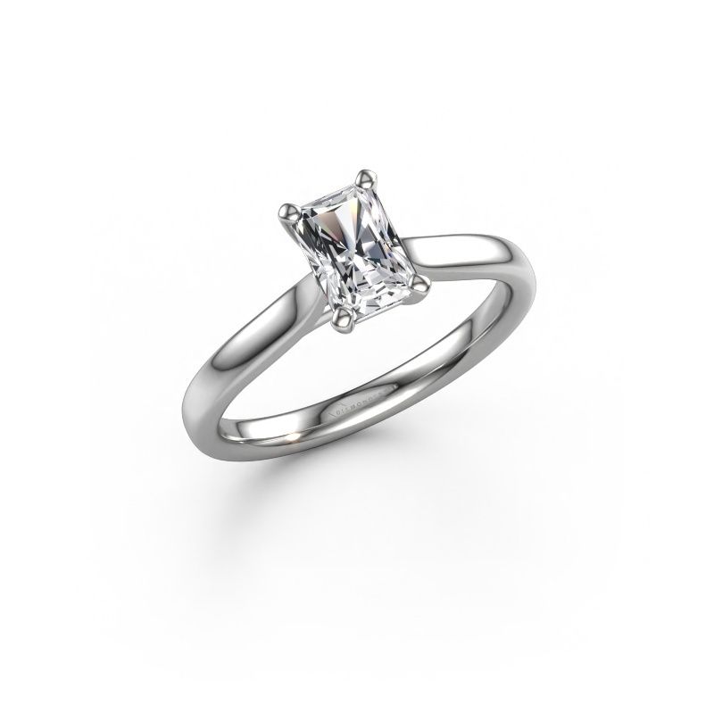 Verlobungsring Mignon RAD 1 585 Weißgold Lab-grown Diamant 0.75 crt