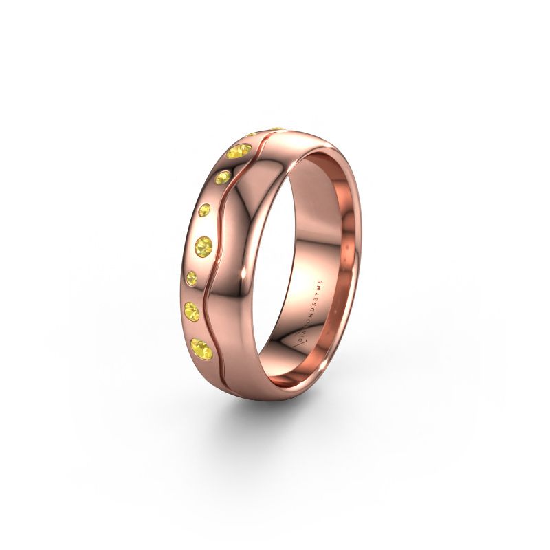 Alliance WH0717L36AP 585 or rose saphir jaune ±6x1.7 mm
