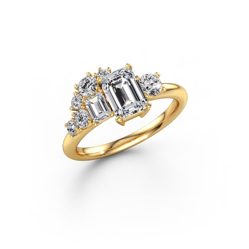 Ring Sabina 585 gult guld diamant 1.860 crt