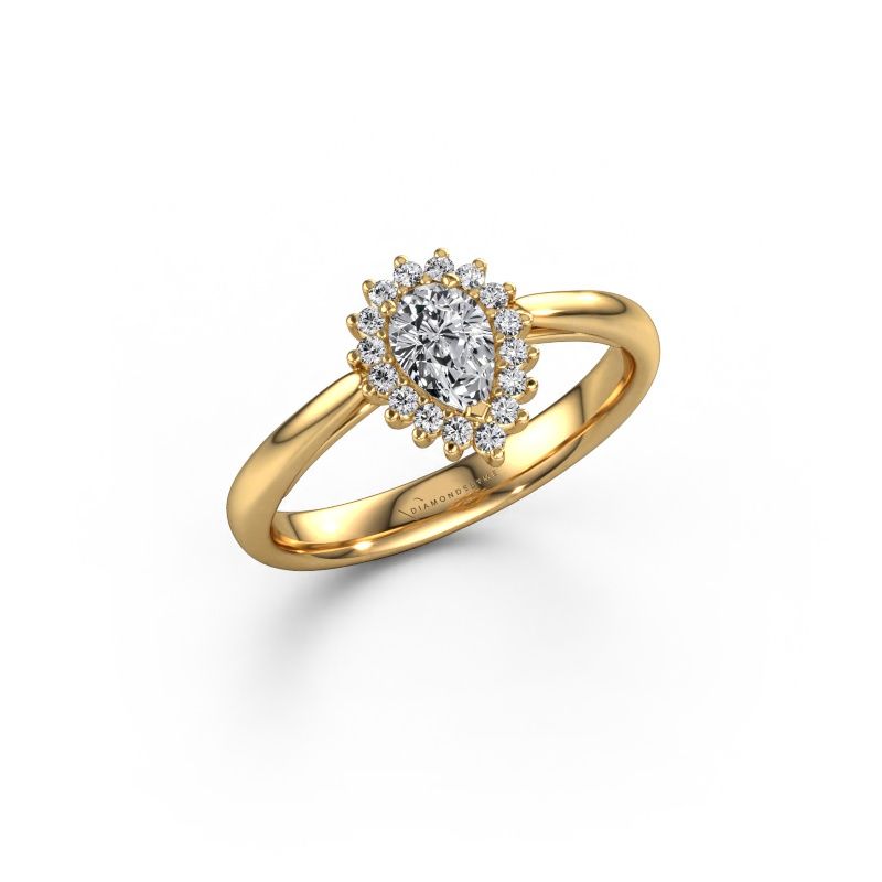 Engagement ring Tilly per 1 585 gold lab grown diamond 0.45 crt