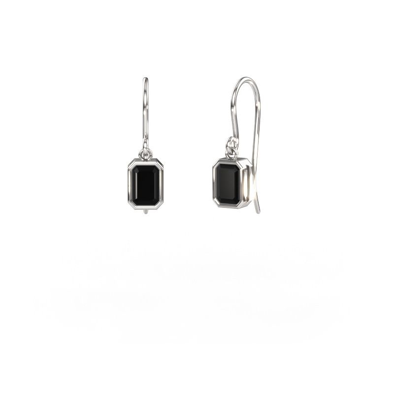 Earrings Lavon EME 585 white gold black diamond 0.84 crt