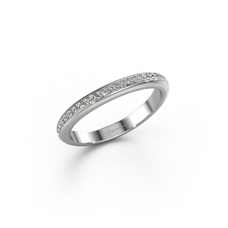 Bague superposable SRH0561C20H4A 585 or blanc diamant 0.173 crt