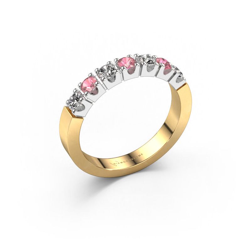 Ring Dana 7 585 gold tourmaline pink 3 mm