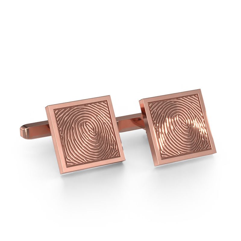Cufflinks Tjeerd 585 rose gold