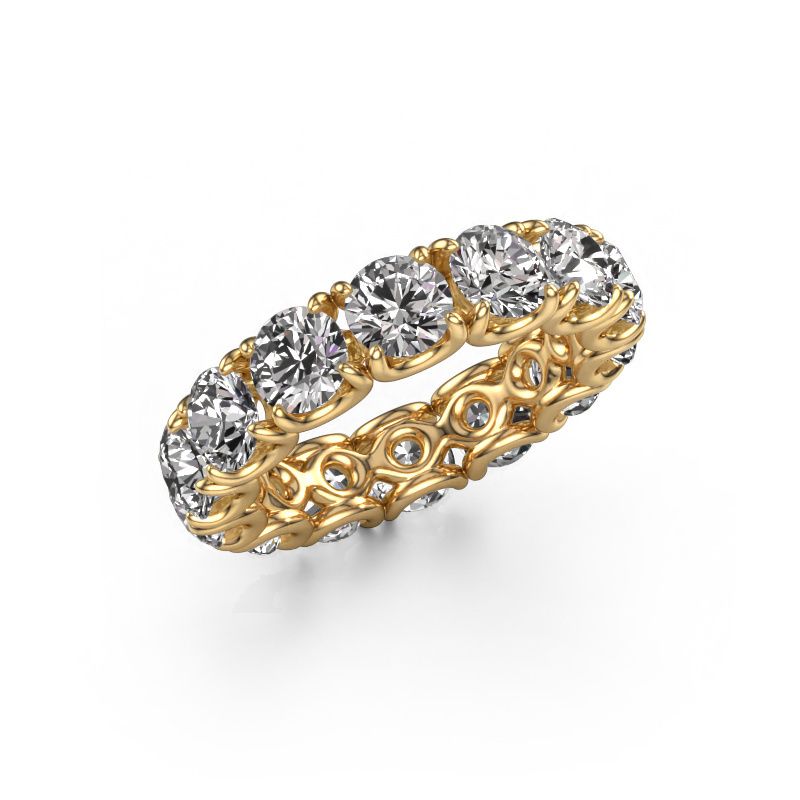 Ring Estee 4.7 585 gold lab grown diamond 5.60 crt