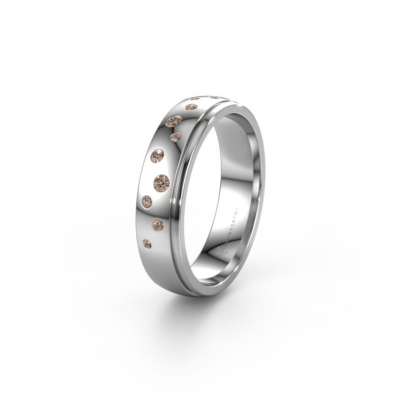 Alliance WH0517L25AP 950 platine diamant brun ±5x1.7 mm