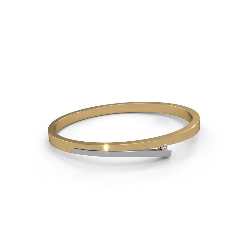 Bangle Rosario 585 gold diamond 0.10 crt