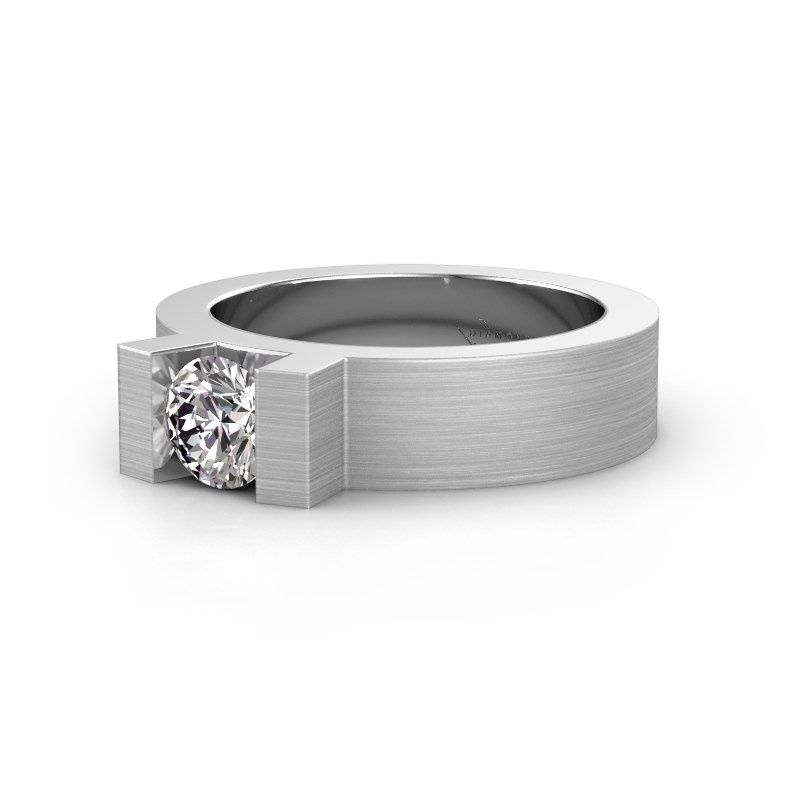 Afbeelding van Ring Leena 1<br/>950 platina<br/>Diamant 0.60 crt
