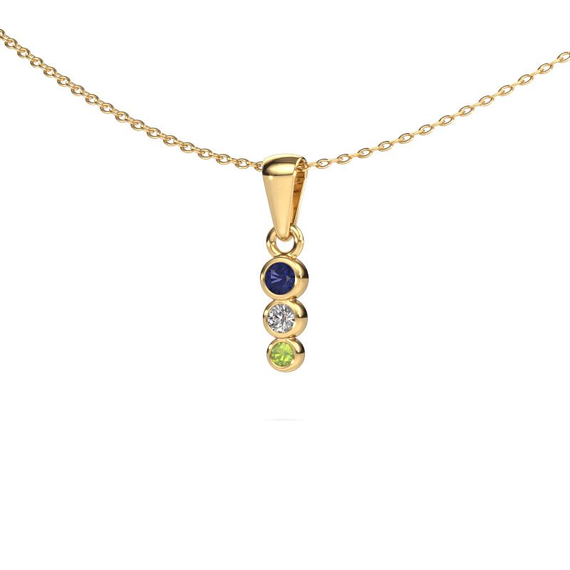 Pendant Felica 585 gold sapphire 2.7 mm