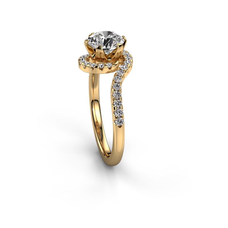 Afbeelding van Verlovingsring Elli<br/>585 goud<br/>Diamant 1.31 crt