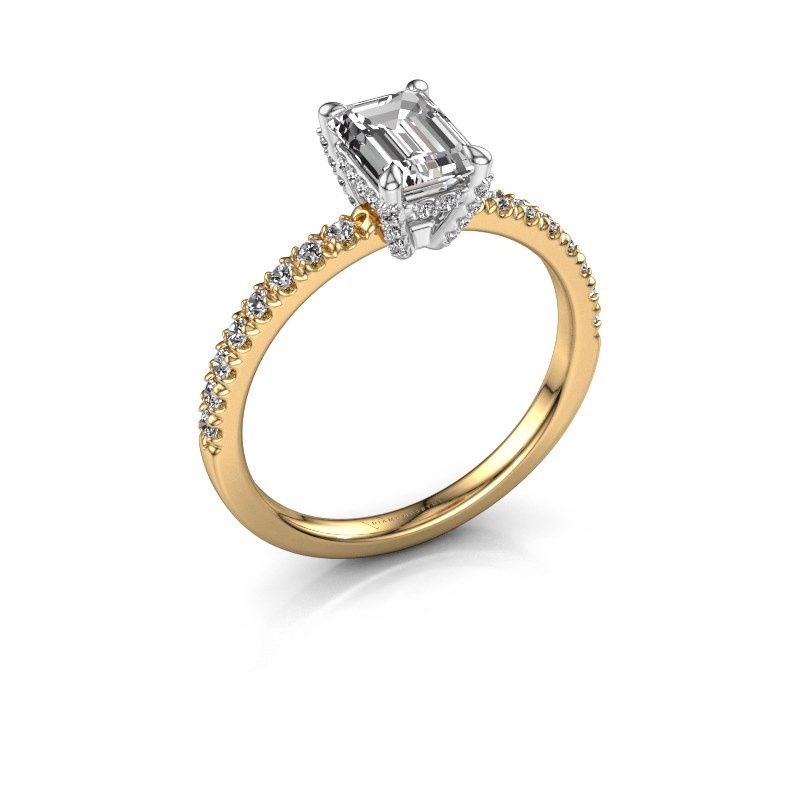 Image of Engagement ring saskia eme 1<br/>585 gold<br/>diamond 1.514 crt