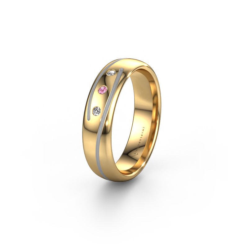 Alliance WH0152L25A 585 or jaune saphir rose ±5x1.7 mm