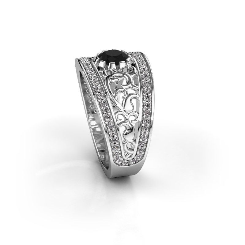 Bild von Ring Marilee 925 Silber Schwarz Diamant 1.056 crt