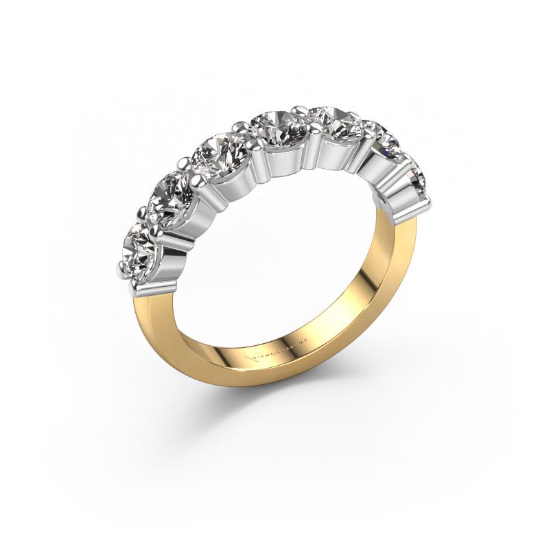 Ring Yasmin 7 585 goud diamant 1.75 crt
