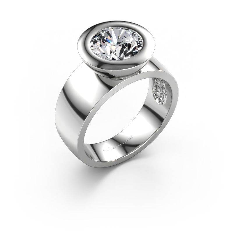 Ring Maxime 585 white gold lab-grown diamond 2.00 crt